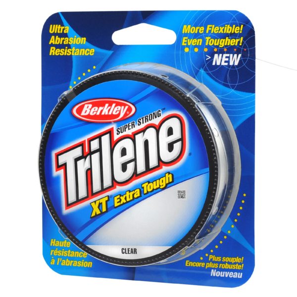 Trilene XT  Monofilament Line Spool – 330 Yards, 0.008″ Diameter, 4 lb Breaking Strength, Clear