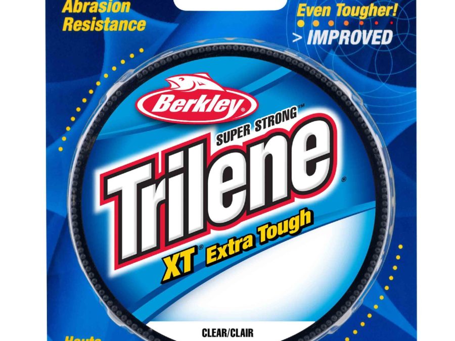 Trilene XT  Monofilament Line Spool – 330 Yards, 0.010″ Diameter, 6 lb Breaking Strength, Clear