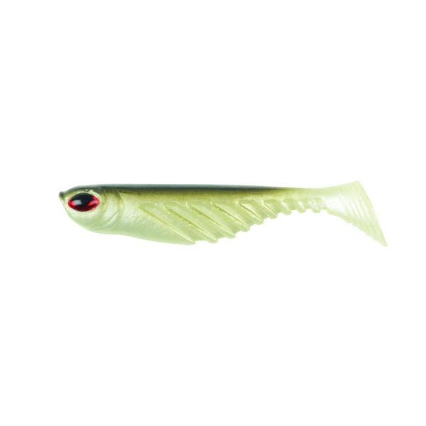 PowerBait Ripple Shad Soft Bait – 3 1-2″ Length, Smelt, Per 7