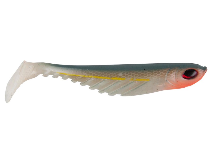 PowerBait Ripple Shad Soft Bait – 3 1-2″ Length, Racy Shad, Per 7