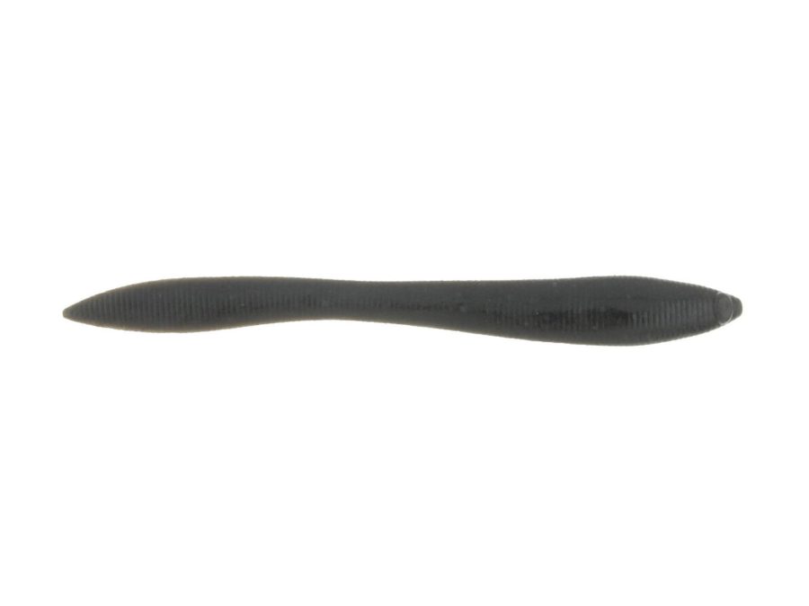 Gulp! Alive! Jumbo Leech Soft Bait – 5″ Length, Black, Bucket Half Pint