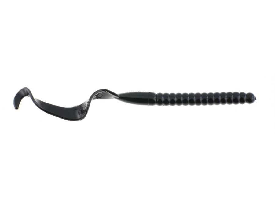 PowerBait Power Worm Soft Bait – 7″ Length, Black, Per 13