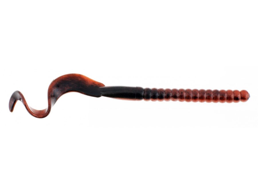PowerBait Power Worm Soft Bait – 7″ Length, Moccasin, Per 13