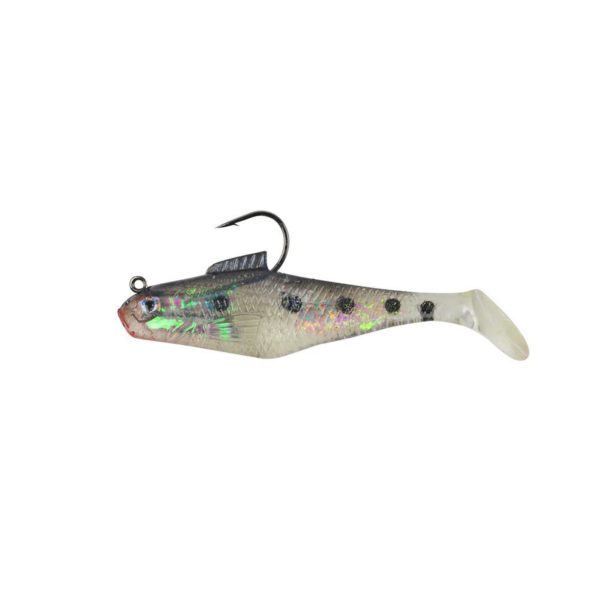 PowerBait Swim Shad Soft Bait – 4″ Length, Bunker, Per 3