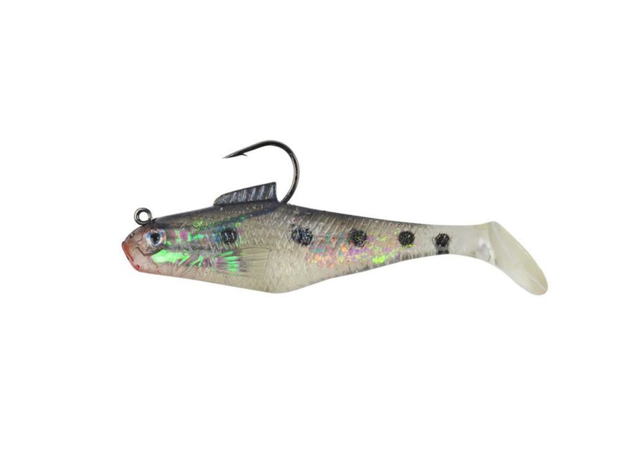 PowerBait Swim Shad Soft Bait – 4″ Length, Bunker, Per 3