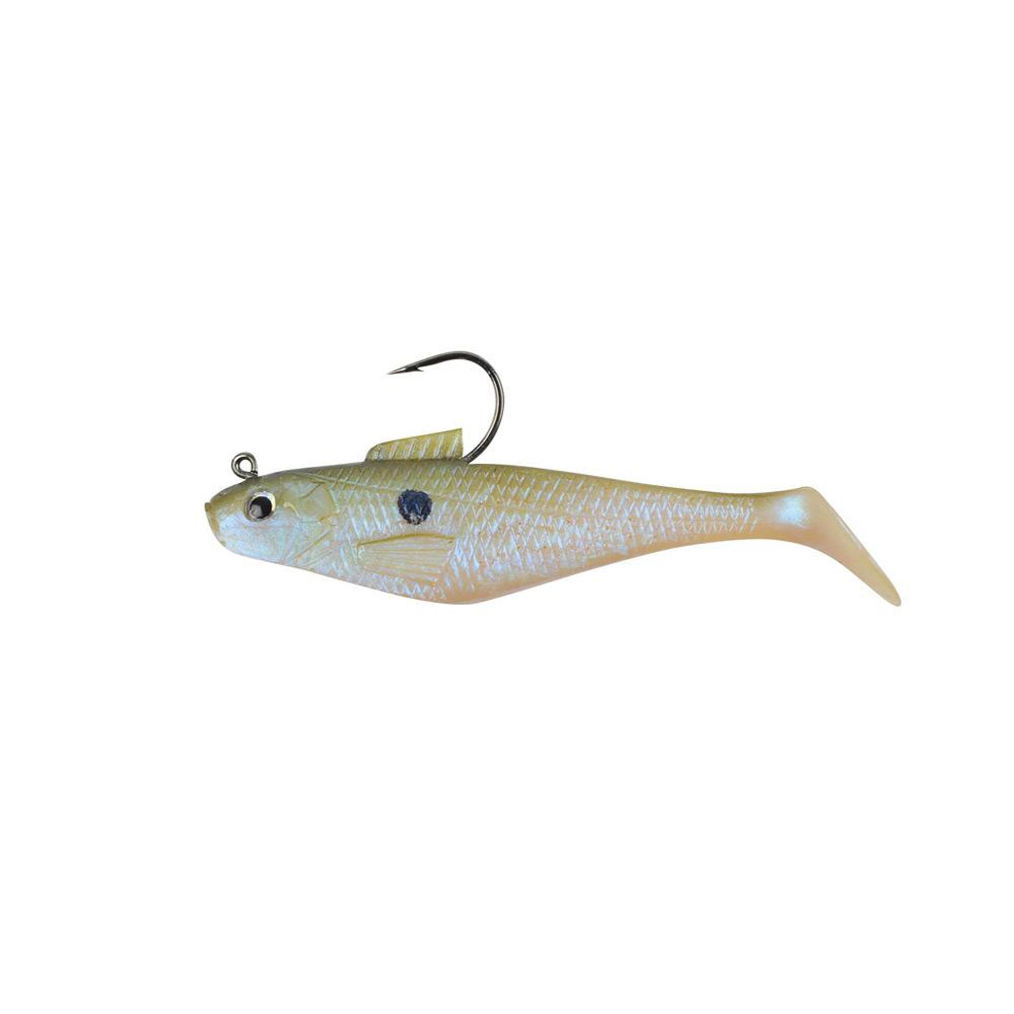 PowerBait Swim Shad Soft Bait 4″ Length, Shad, Per 3