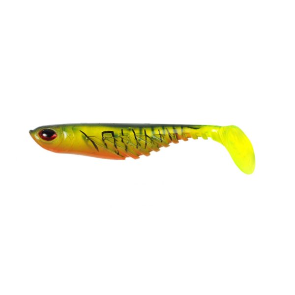 PowerBait Ripple Shad – 4″ Length, Firetiger, Per 7