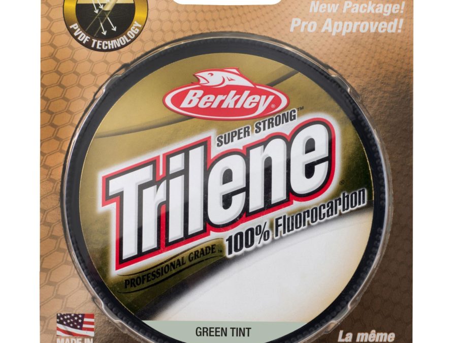 Trilene 100% Fluorocarbon Professional Grade Line Spool – 200 Yards, 0.007″ Diameter, 4 lbs Breaking Strength, Green Tint
