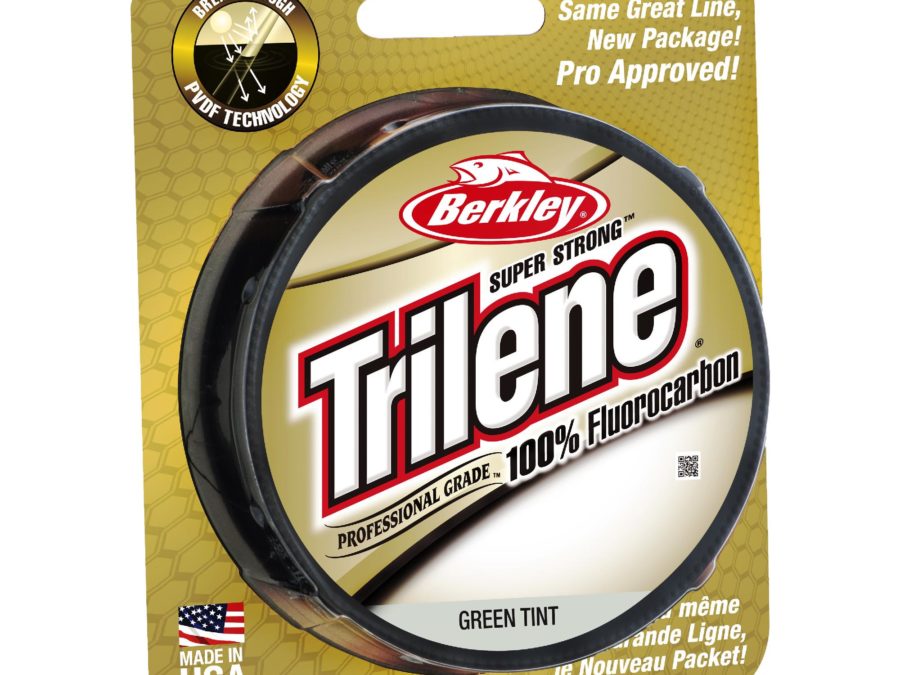 Trilene 100% Fluorocarbon Professional Grade Line Spool – 200 Yards, 0.019″ Diameter, 25 lbs Breaking Strength, Green Tint