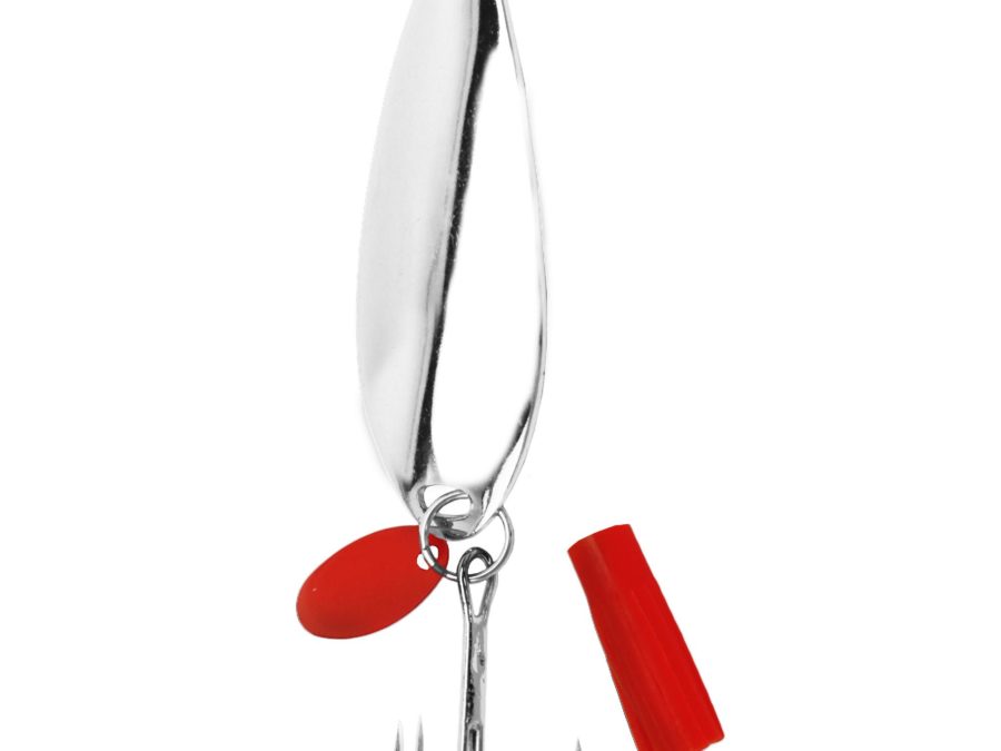 Sprite Hard Bait – 2″ Length. Size 4 Hook, 1 Hook, Chrome, Per 1