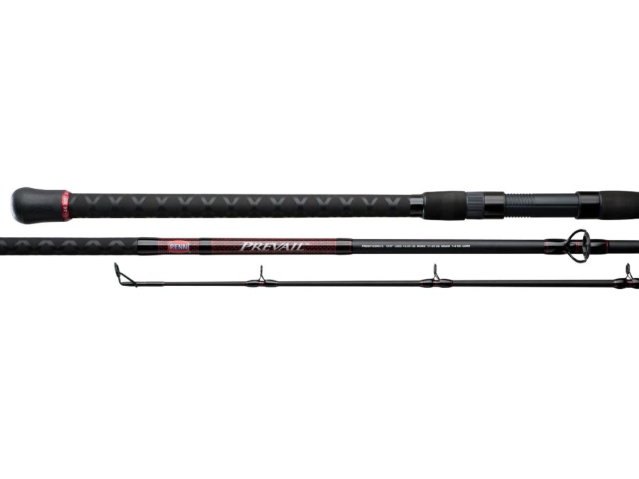 Prevail Surf Casting Rod – 11′ Length, 2 Piece Rod, 15-30 lb Line Rate, Medium-Heavy Power, Fast Action