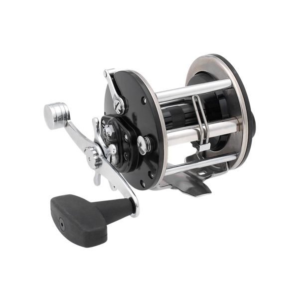 General Purpose Level Wind Conventional Reel – 209 Reel Size, 3.2:1 Gear Ratio, 19″ Retrieve Rate. 10 lb Max Drag, Right Hand