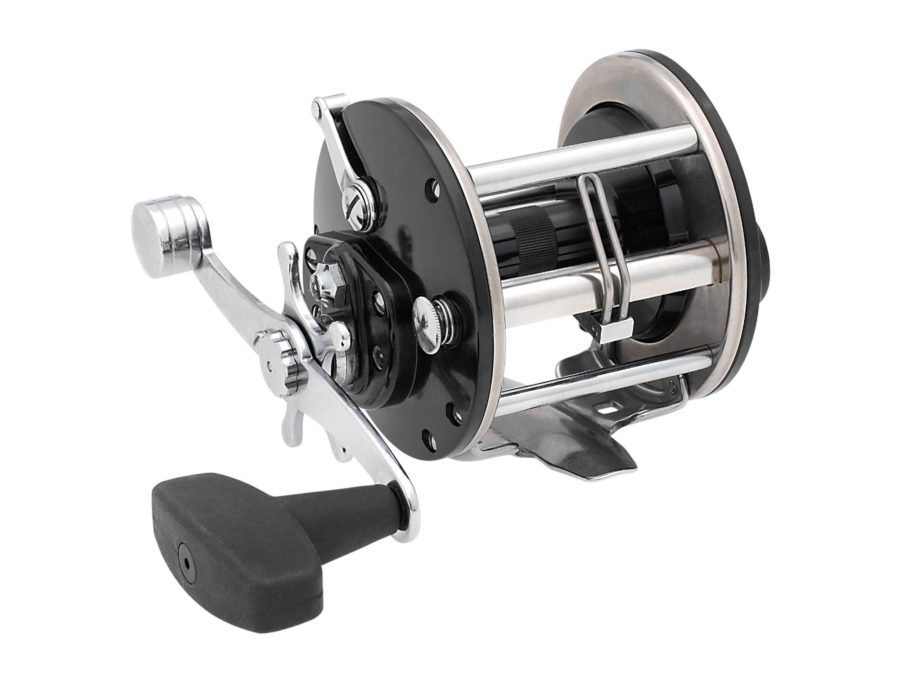 General Purpose Level Wind Conventional Reel – 209 Reel Size, 3.2:1 Gear Ratio, 19″ Retrieve Rate. 10 lb Max Drag, Right Hand