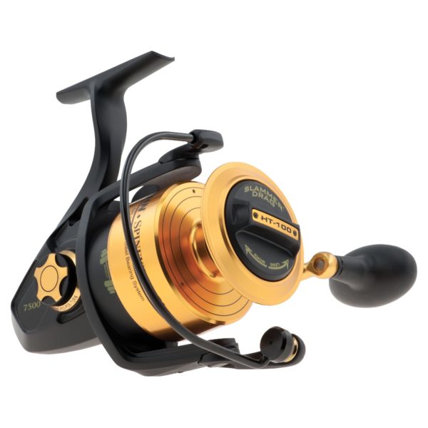 Spinfisher V Spinning Reel – 7500, 4.7:1 Gear Ratio, 36″ Line Retrieve, 20 lb Max Drag, Ambidextrous