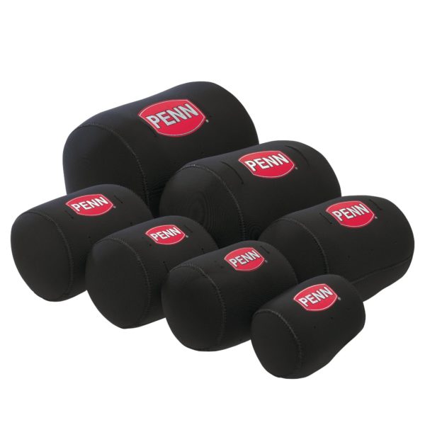 Neoprene Reel Cover, Conventional – Large, Black