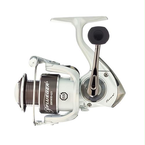 Trion Spinning Reel, 5.2: Gear Ratio, 7 Bearings, 10 lb Max Drag, Ambidextrous
