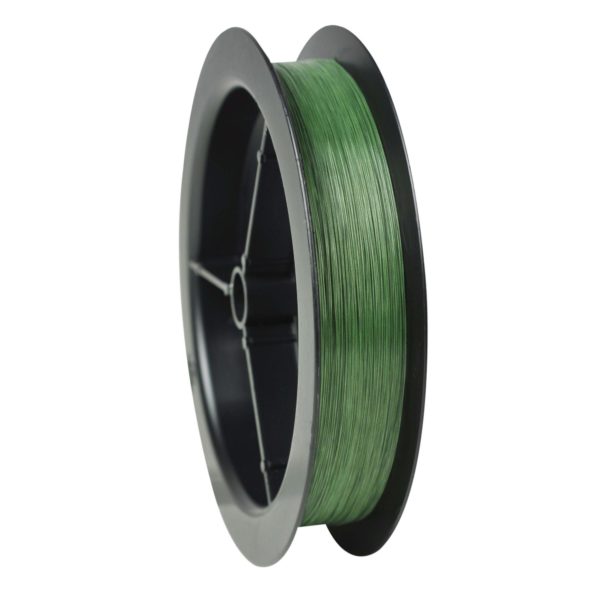 EZ Braid Superline Line Spool – 110 Yards, 0.010″ Diameter, 30 lbs, Break Strength, Moss Green