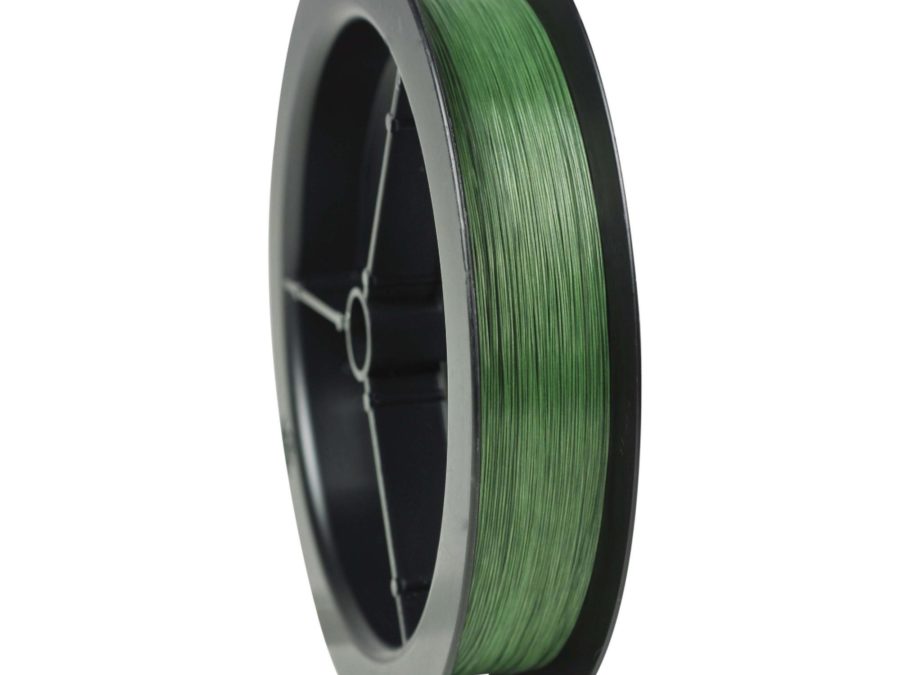 EZ Braid Superline Line Spool – 300 Yards, 0.009″ Diameter, 20 lbs, Break Strength, Moss Green