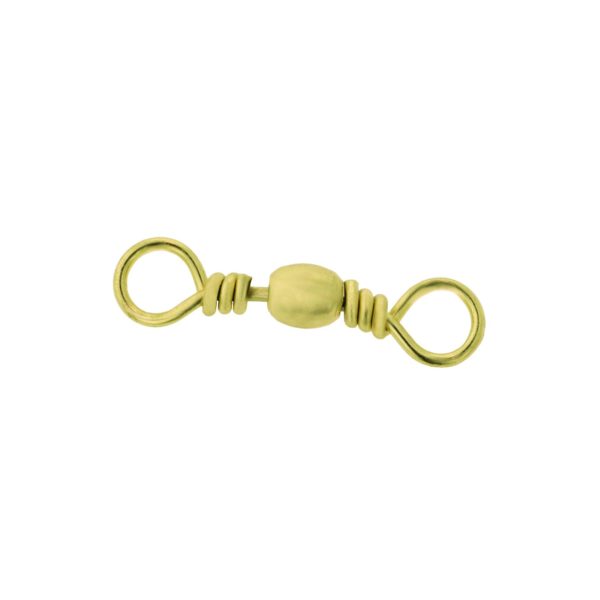 Brass Barrel Swivel – Size 19, Per 3