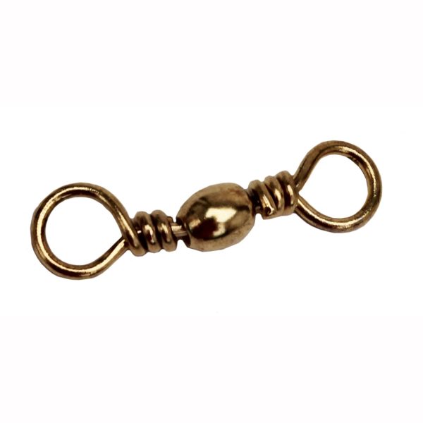 Brass Barrel Swivel – Size 3-0 (Per 12)