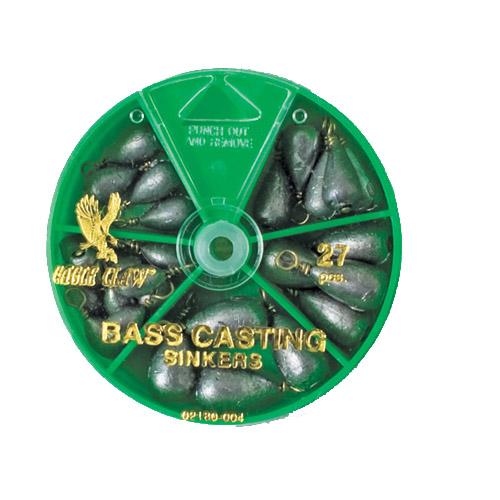 Sinker Assortment Bass Casting (Per 27)