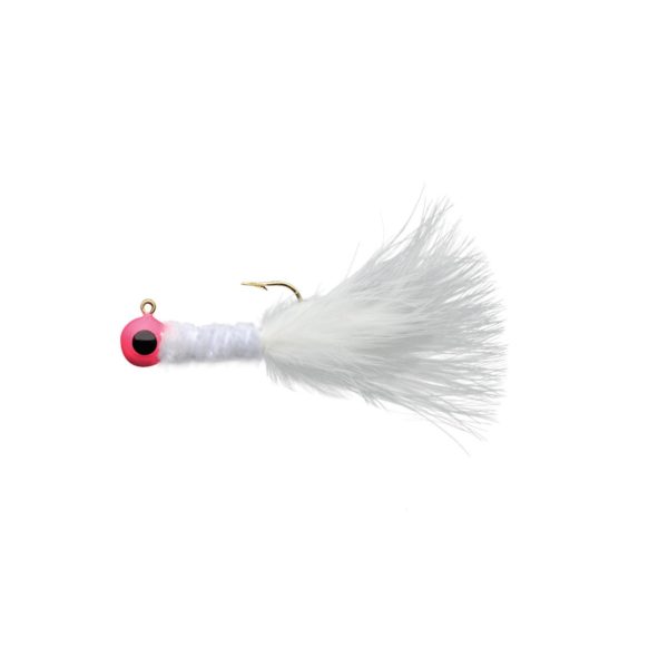 Crappie Jig 1-16 oz – Pink-White