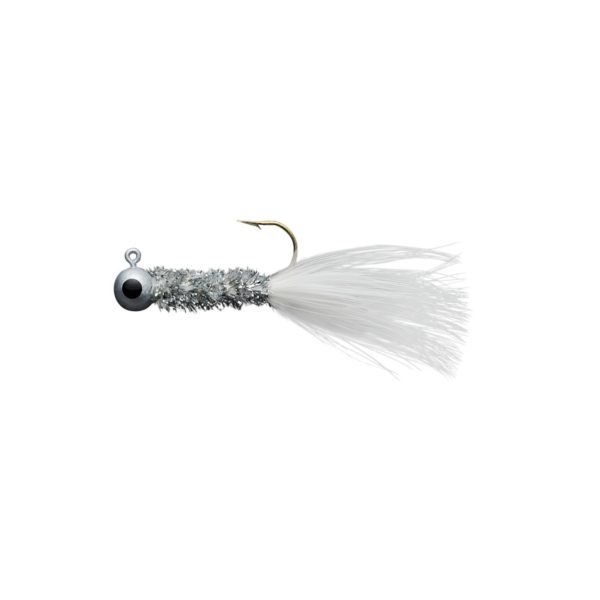 Crappie Jig 1-16 oz – Silver-White
