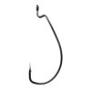 Trokar Extra Wide Gap Worm Hook – Platinum Black, Size 3-0 (Per 6)