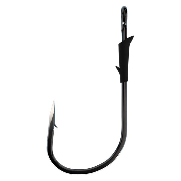 Trokar Flippin’ Hook, Platinum Black – Size 6-0 (Per 4)