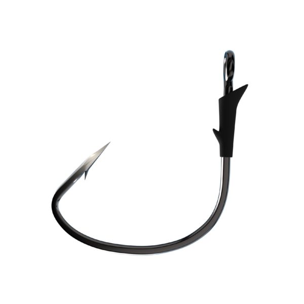 Trokar Tournament Tube Hook – Platinum Black, Size 1-0 (Per 7)