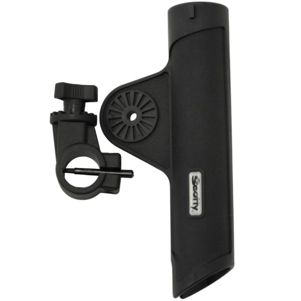 Rodmaster II Downrigger Boom Rod Holder – for 1 1-4″ Downrigger Booms, Black