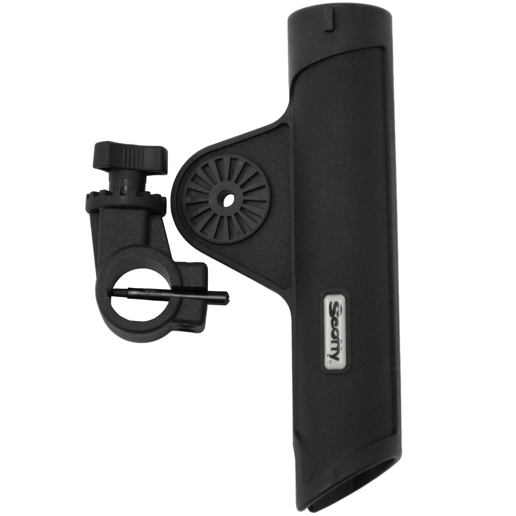 Rodmaster II Downrigger Boom Rod Holder for 1 14″ Downrigger Booms, Black