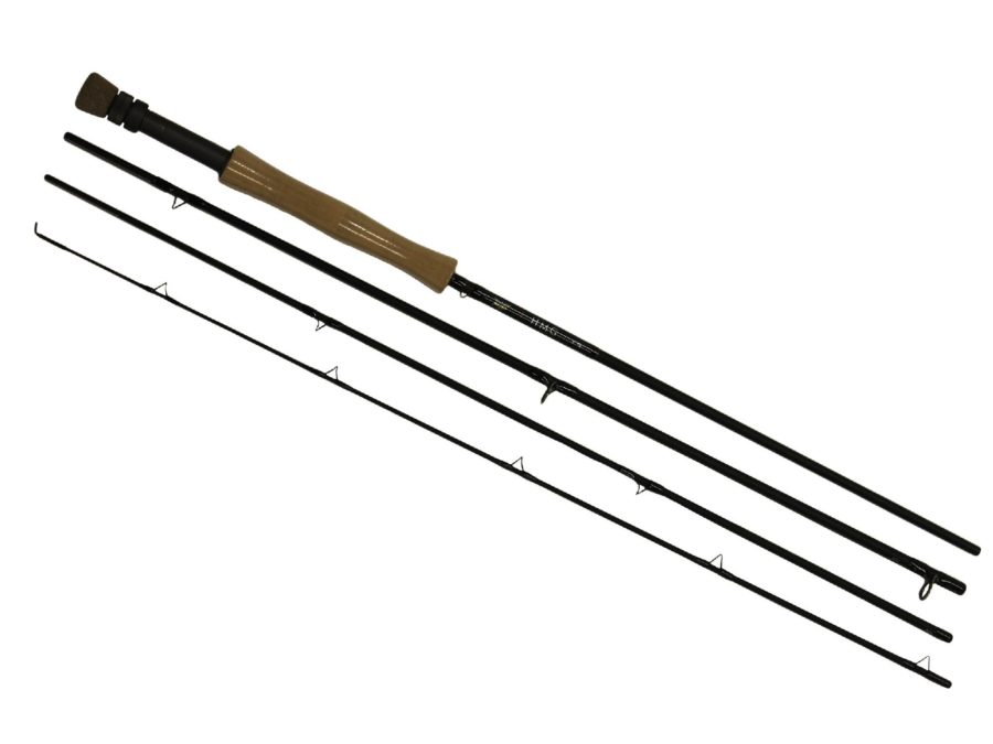 HMG Fly Rod – 9′ Length, 4 Piece Rod, 8wt Line Rating, Fky Power, Medium-Fast Action