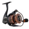Supreme XT Spinning Reel – 25 Reel Size, 5.2:1 Gear Ratio, 22.80″ Retrieve Rate, 8 lbs Max Drag