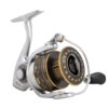 Supreme Spinning Reel – 40 Reel Size, 6.2:1 Gear Ratio, 38.60″ Retrieve Rate, 14 lbs Max Drag