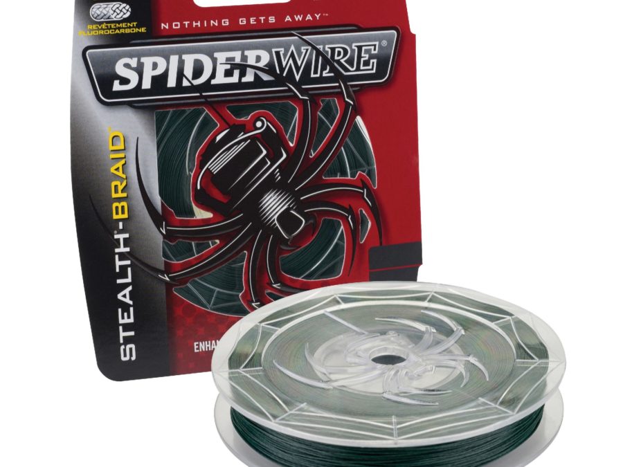 Stealth Braid Superline Line Spool – 500 Yards, 0.0085″ Diameter, 15 lbs Break Strength, Moss Green