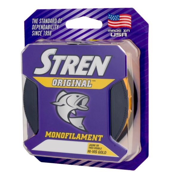 Original Monofilament, HiVis Gold – 8 lb, 330 Yards