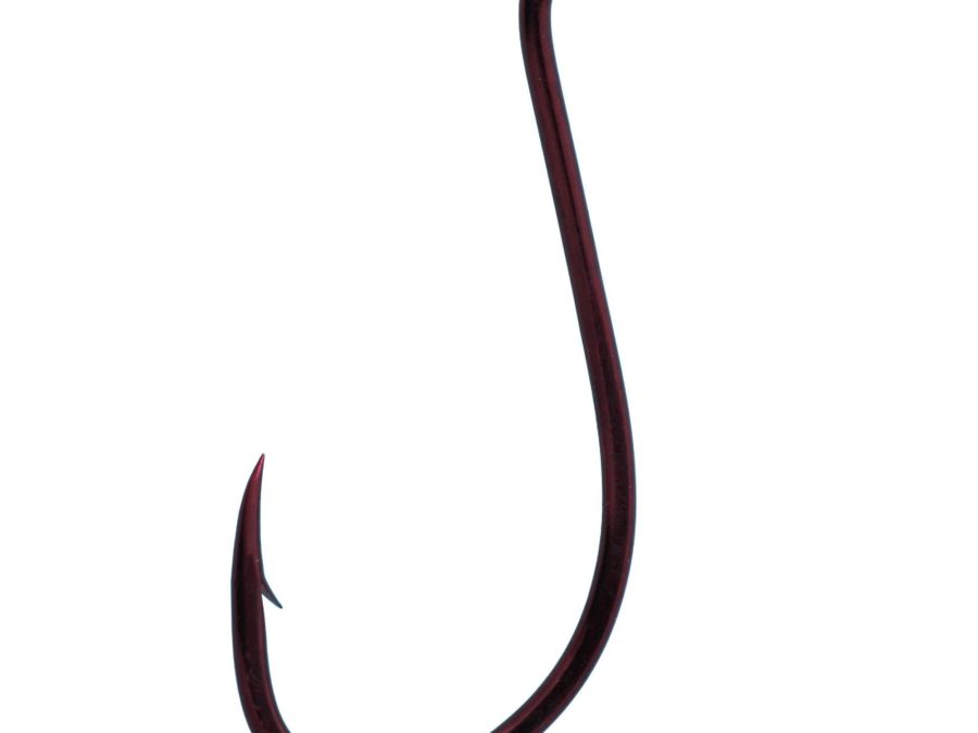 Octopus Hook – Size 14, Red, Per 10