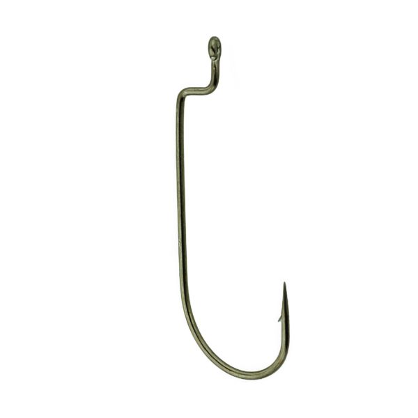 Worm Hook – Size 5-0, Bronze, Offset Shank, Per 5