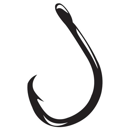 Live Bait Hook – Size 10-0, NS Black, Heavy Duty Circle, Per 3