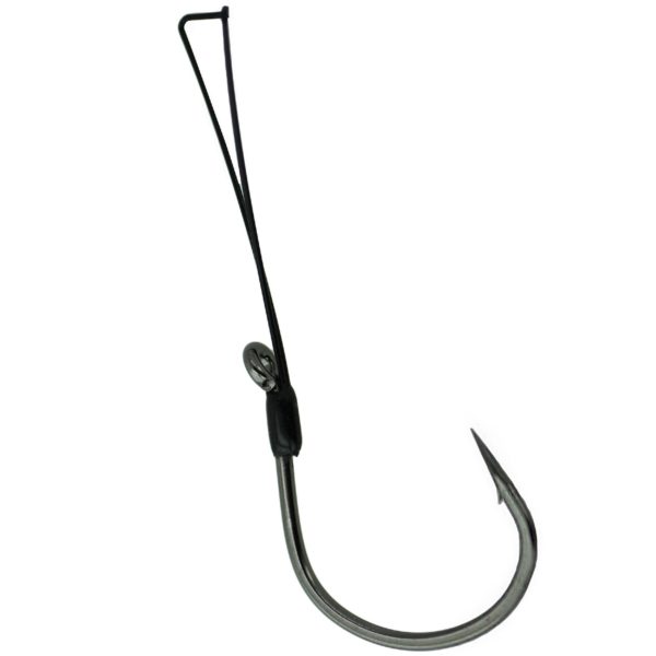 Finesse Wide Gap – Size 4-0, Weedless Hook, NS Black, Per 4