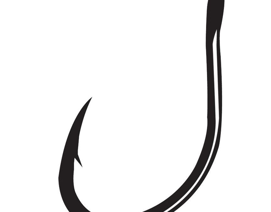 SC17 Tarpon Fly Saltwater Fly Hook – Size 1-0, NS Black, Per 12