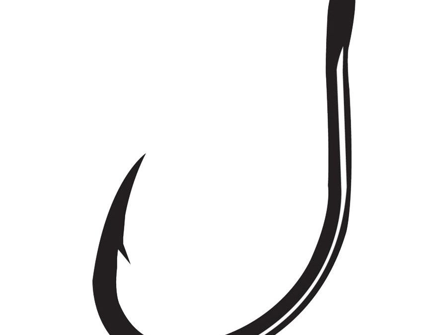 SC17 Tarpon Fly Saltwater Fly Hook – Size 2-0, NS Black, Per 10