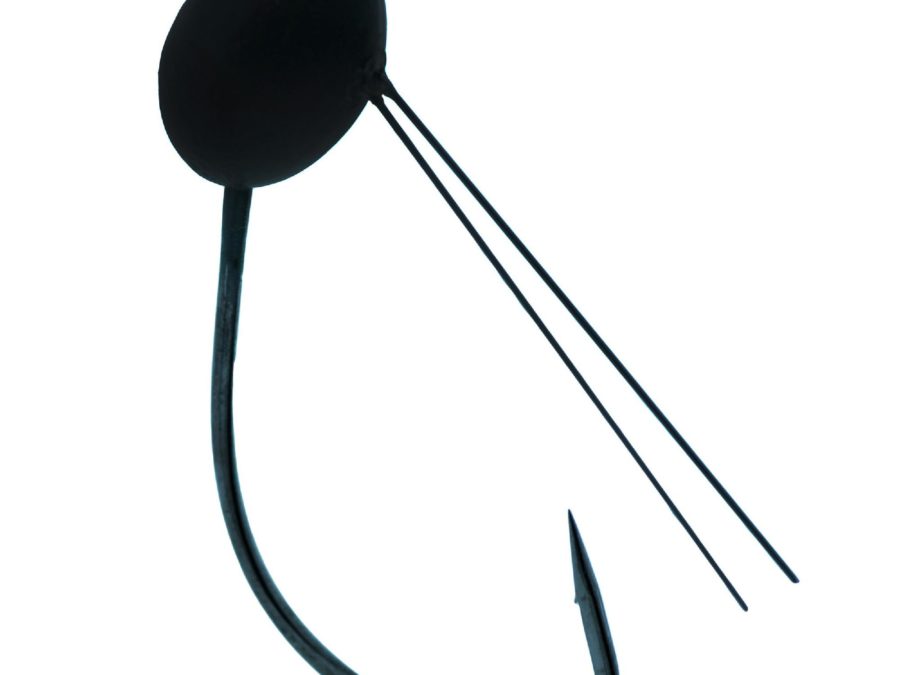 Jig Head Wacky Hook – Size 1-0, 1-16 oz, Green Pumpkin, Per 3