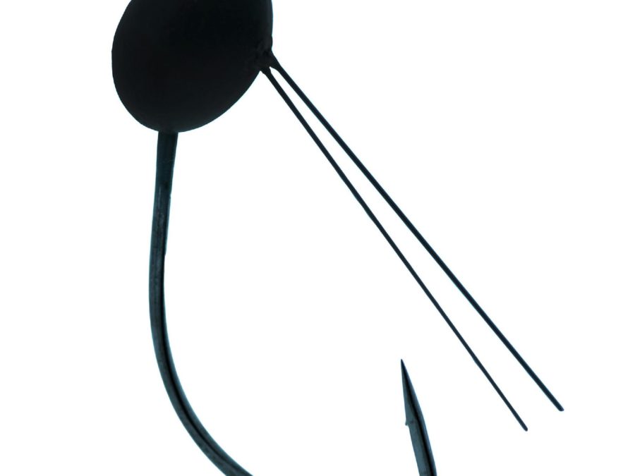 Jig Head Wacky Hook – Size 1-0, 1-8 oz, Green Pumpkin, Per 3