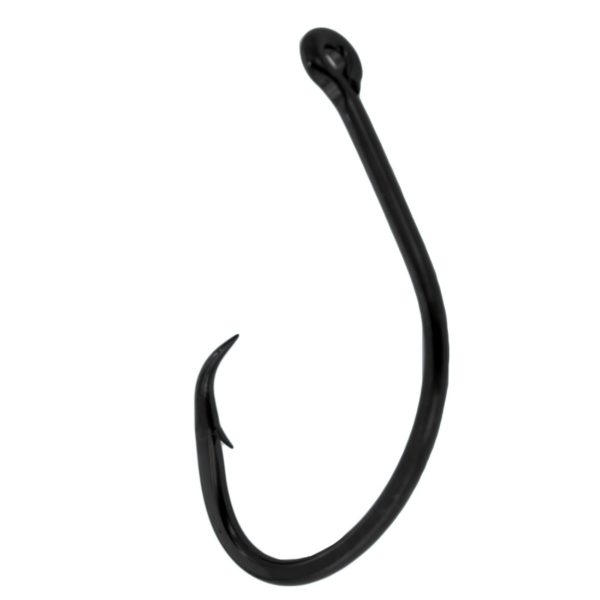 Nautilus Light Circle Hook – Size 4-0, NS Black, Per 5