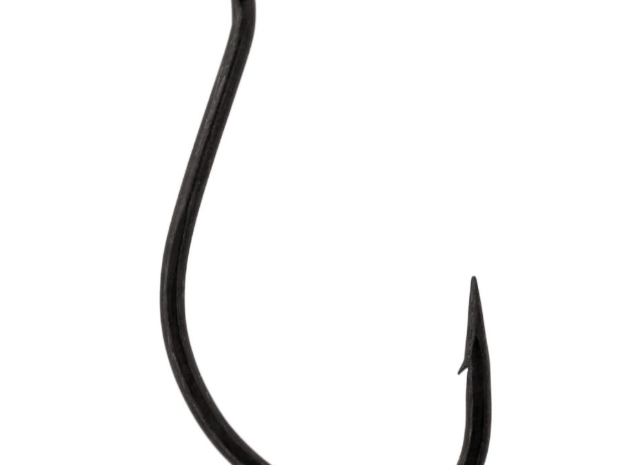 TGW Drop Shot Hook – Size 2-0, , Matte Charcoal, Per 6
