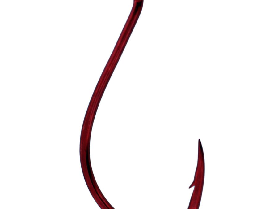 Octopus Light Hooks – Size 2-0, Red, Per 6