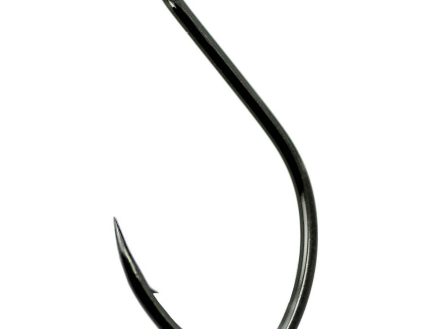 Micro V Gap Hook – Size 6, NS Black, Per 10