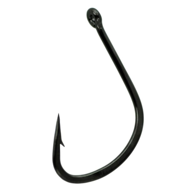 Micro Wide Gap Hook – Size 6, NS Black, Per 10